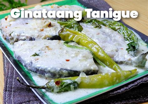tanigue recipe|tanguige fish in english.